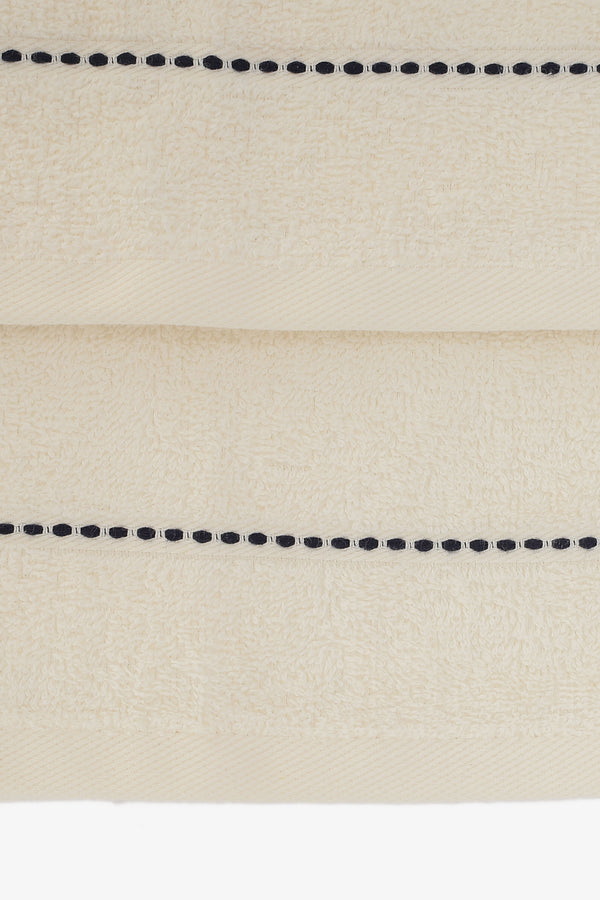Bordered Guest Towels (Pack of 3)