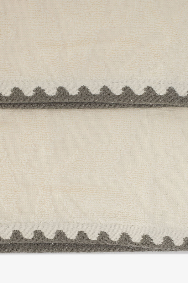 Scalloped Towels (Pack of 3)