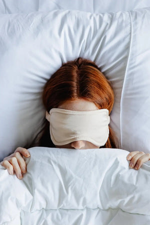 Padded Satin Eye Mask - Carina Home