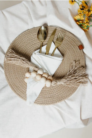 Jute Rope Circular Placemat (Unit)