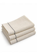 Bordered Towels (Pack of 3)