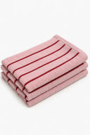 Contrast Striped Towels (Pack of 3)