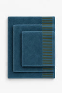 Striped Border Towel