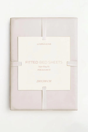 Percale Fitted Super King Bedsheet (TC200)