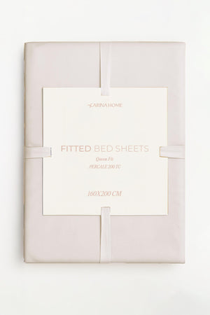 Percale Fitted Queen Bedsheet (TC200)