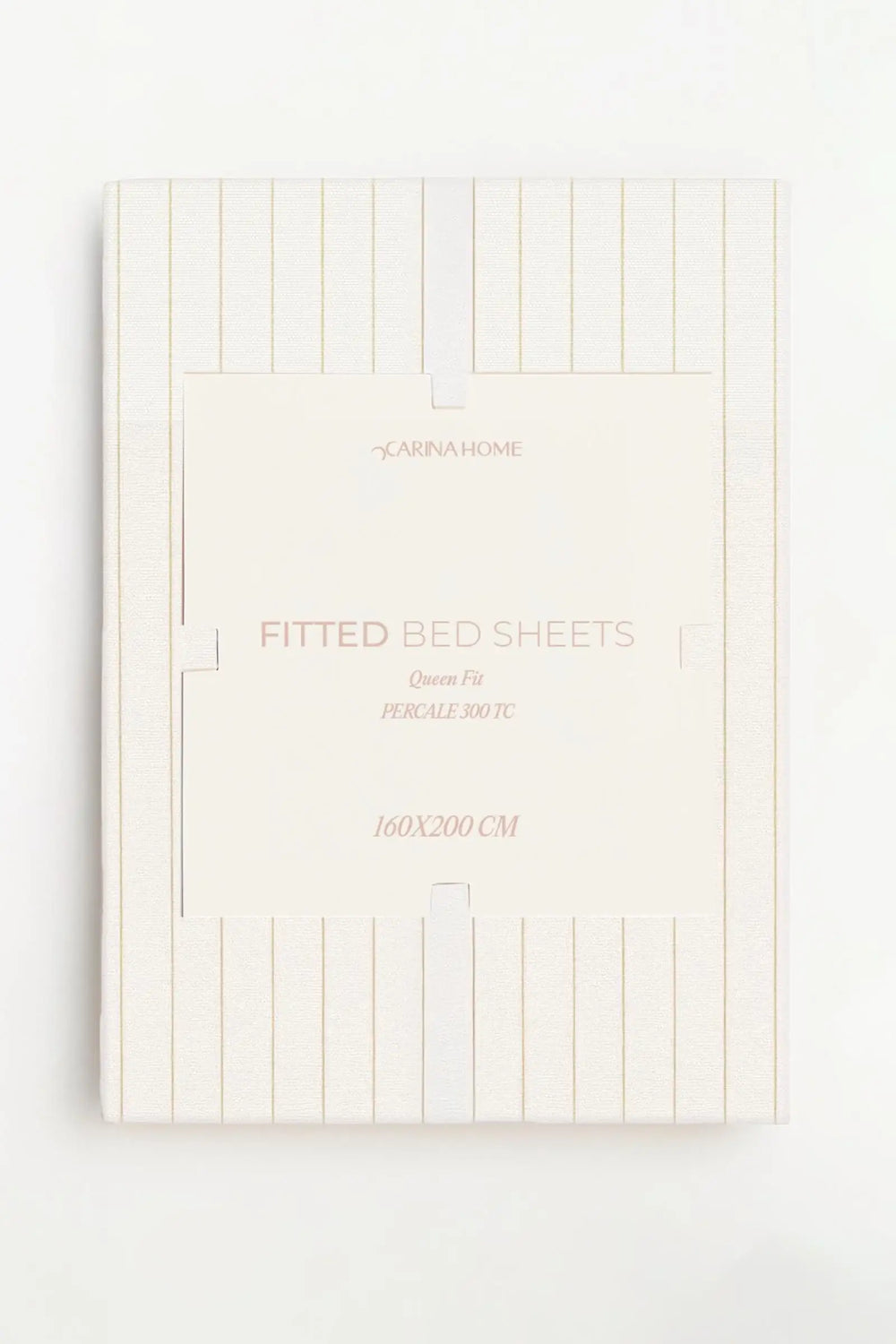 Percale Fitted Queen Bedsheet (TC300)