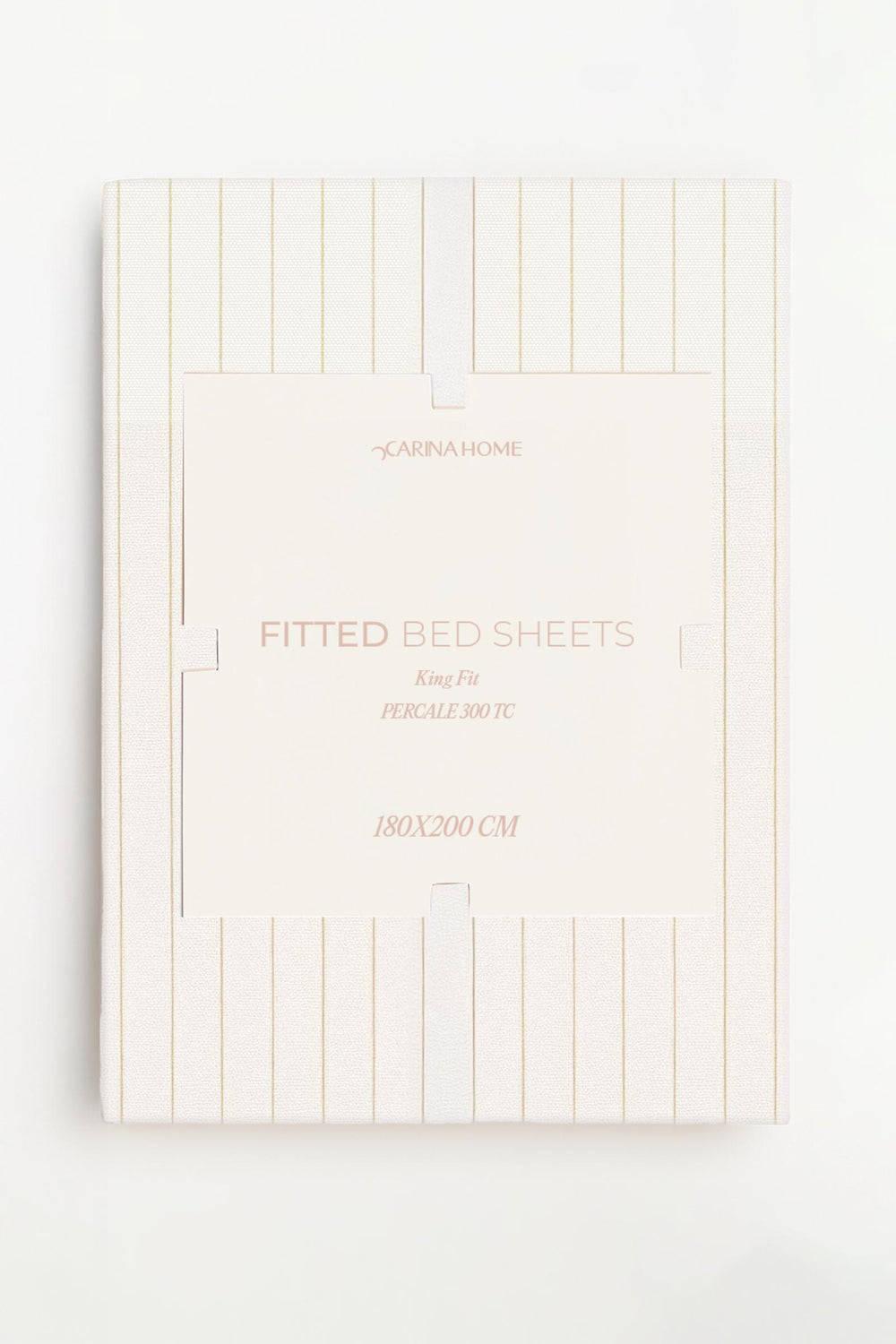 Percale Fitted King Bedsheet (TC300)