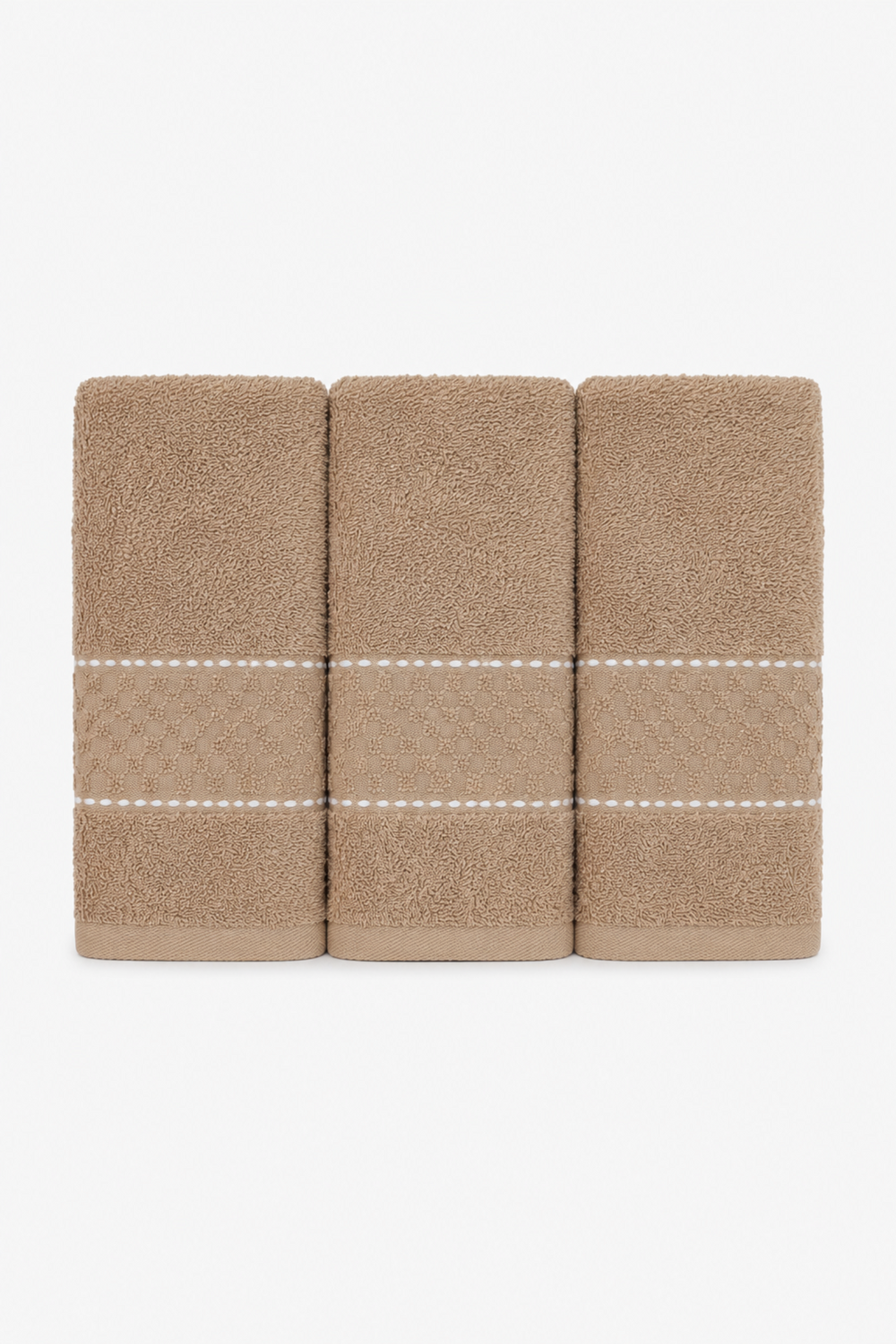 Stitched Guest Towel (Pack of 3)