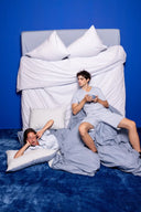 Percale Double Face Pillowcases (TC200) - Carina Home