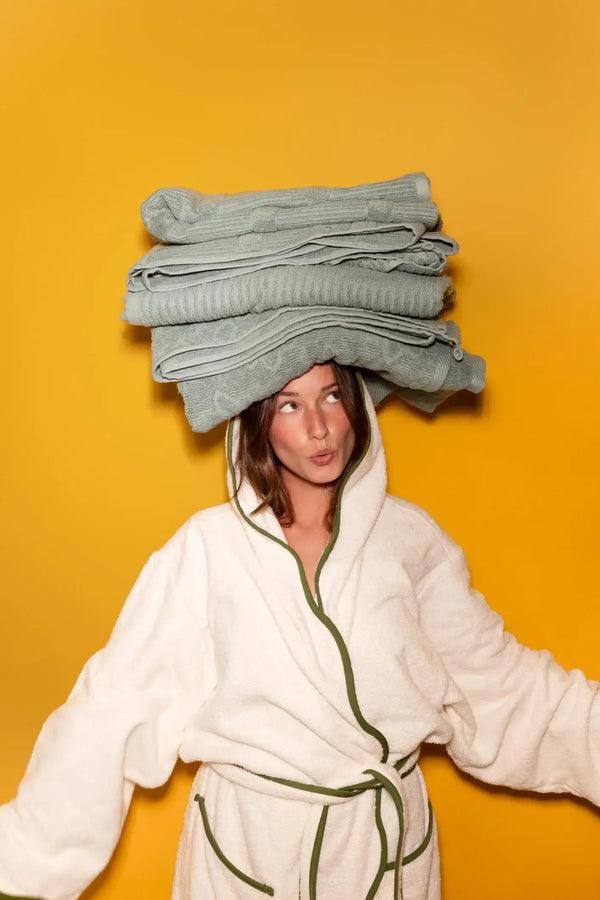 Striped Hand Towel (100*50cm) - Carina Home