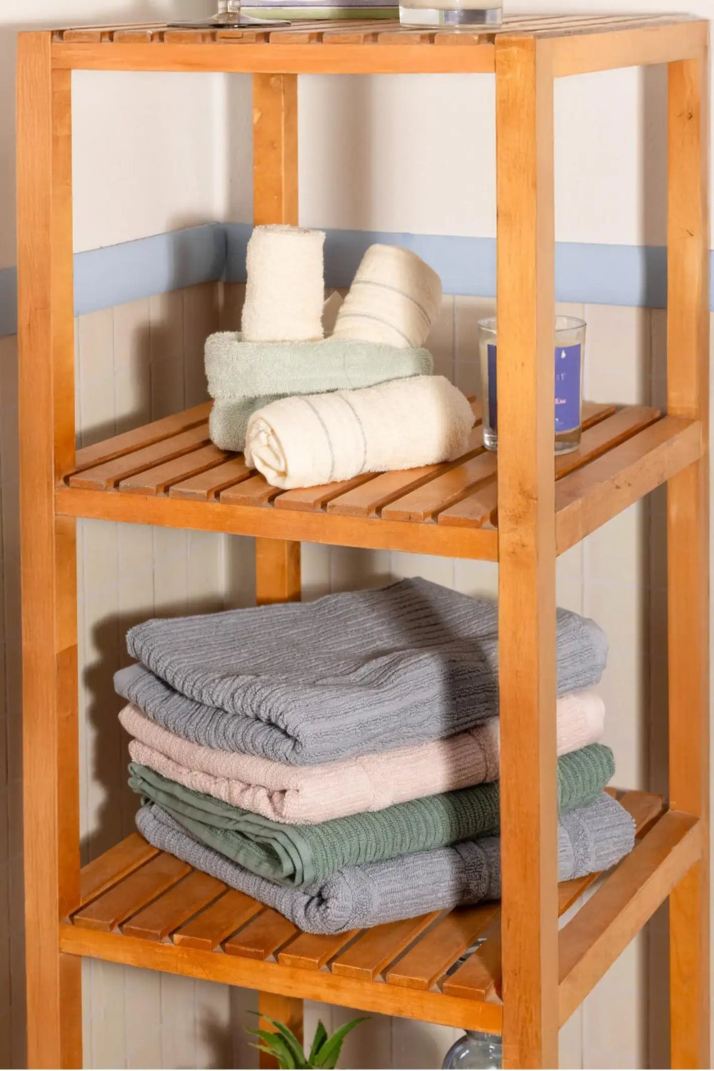 Textured Hand Towel (100*50cm) - Carina Home