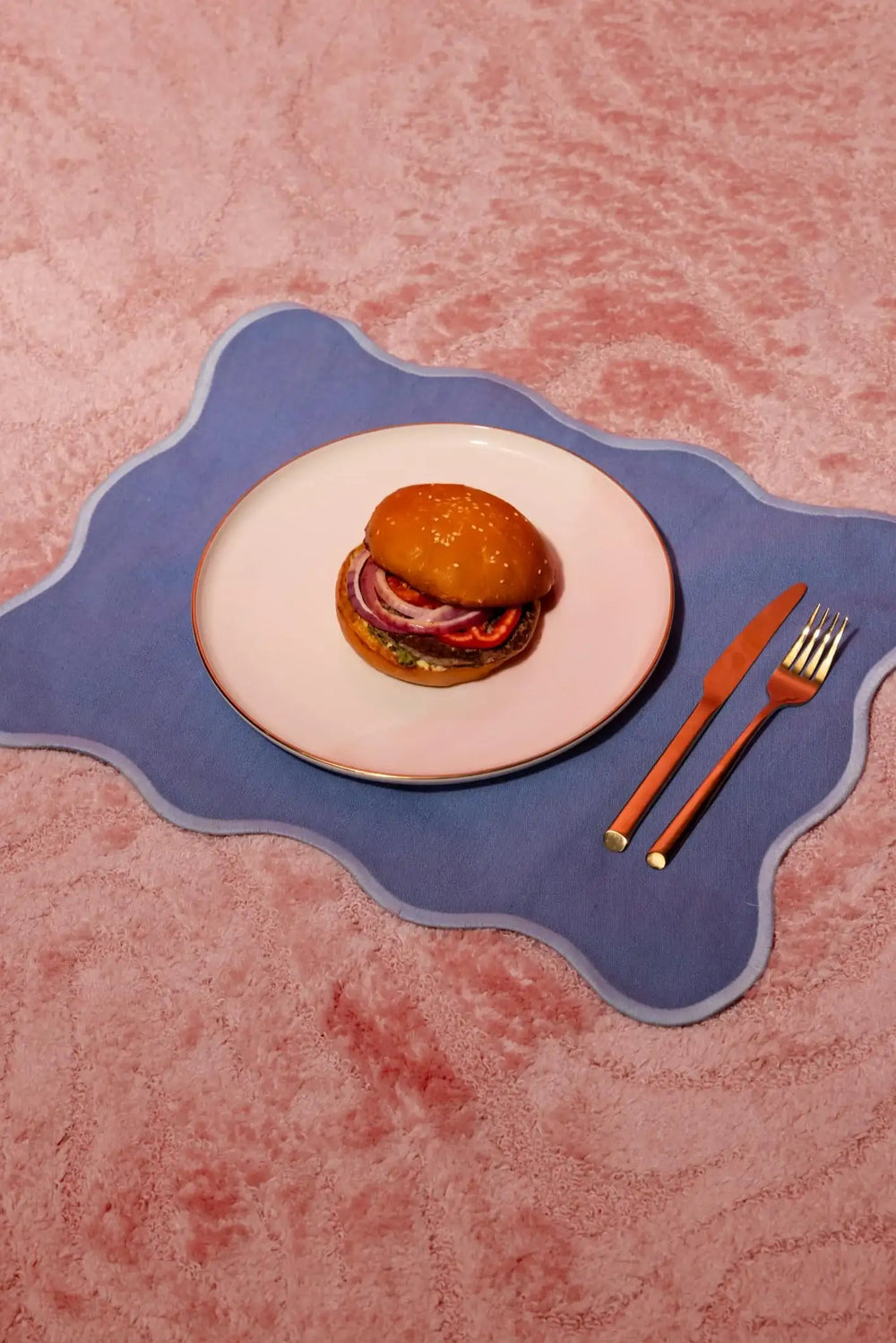 Washed Wiggle Placemat - Carina Home