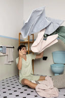 Double Border Face Towels (Pack of 3) - Carina Home