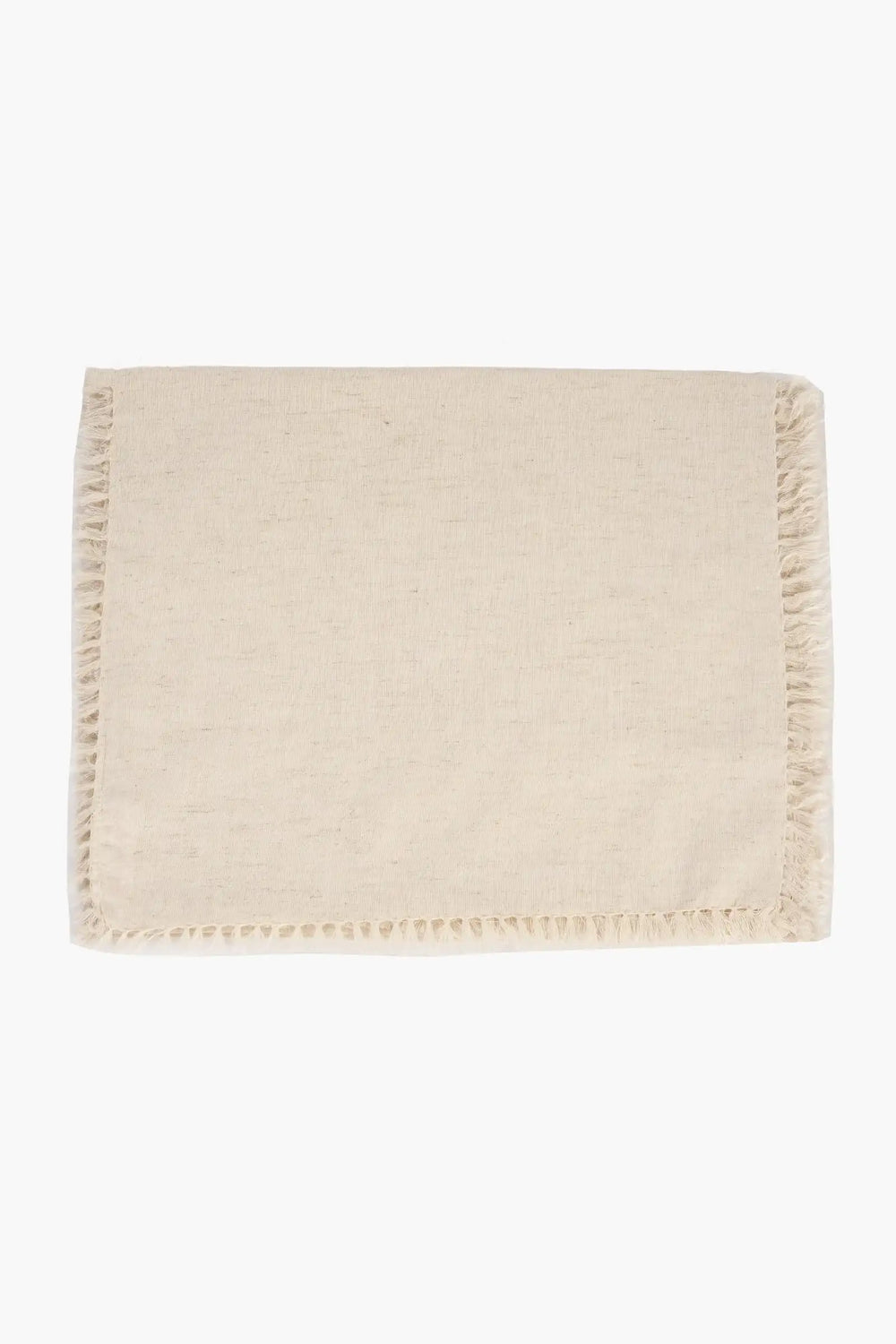 Linen Off White Table Runner - Carina Home