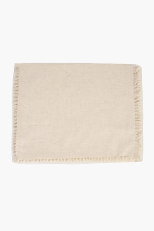Linen Off White Table Runner - Carina Home