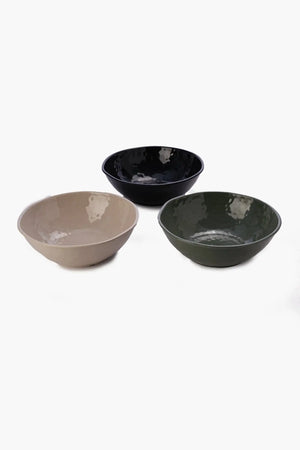 Porcelain Round Serving Bowl (28cm) - Carina Home