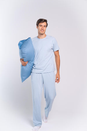 Round Neck Pyjama Set