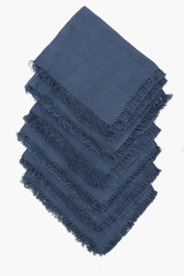 Linen Navy Placemats (Pack of 6)