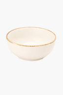 Porcelain Beige Bowl (12cm) - Carina Home