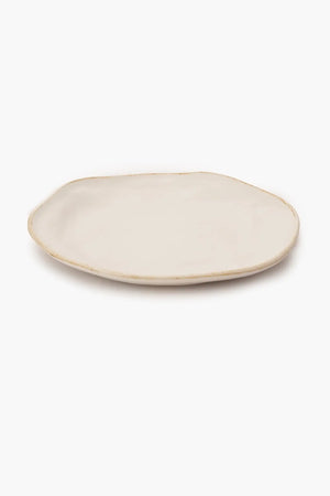 Porcelain Beige Dinner Plate (21cm) - Carina Home