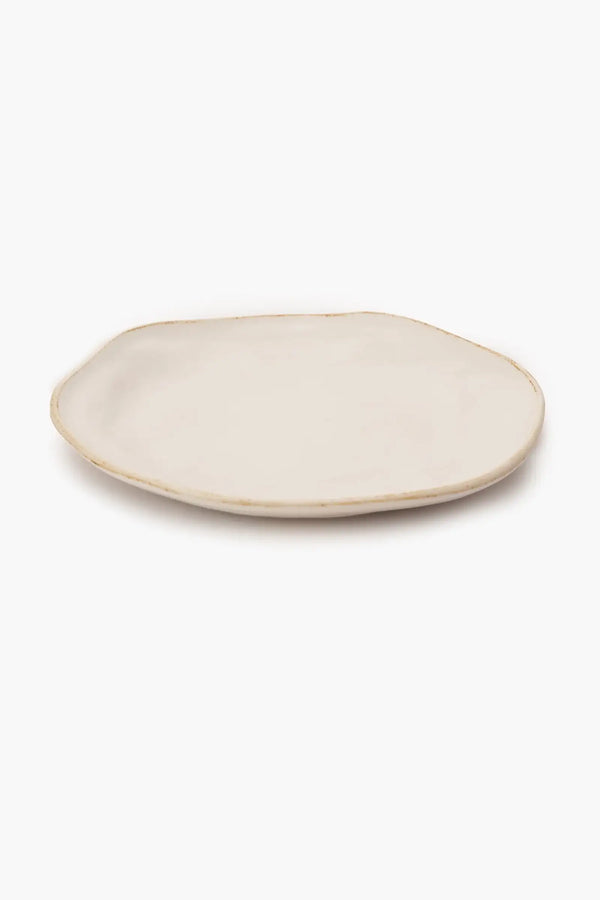 Porcelain Beige Dinner Plate (21cm) - Carina Home