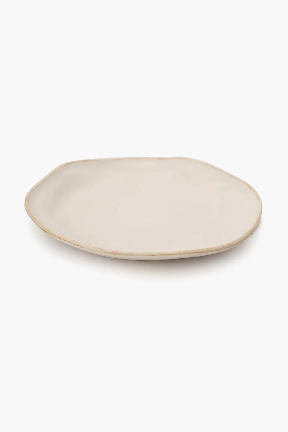 Porcelain Beige Dinner Plate (21cm) - Carina Home