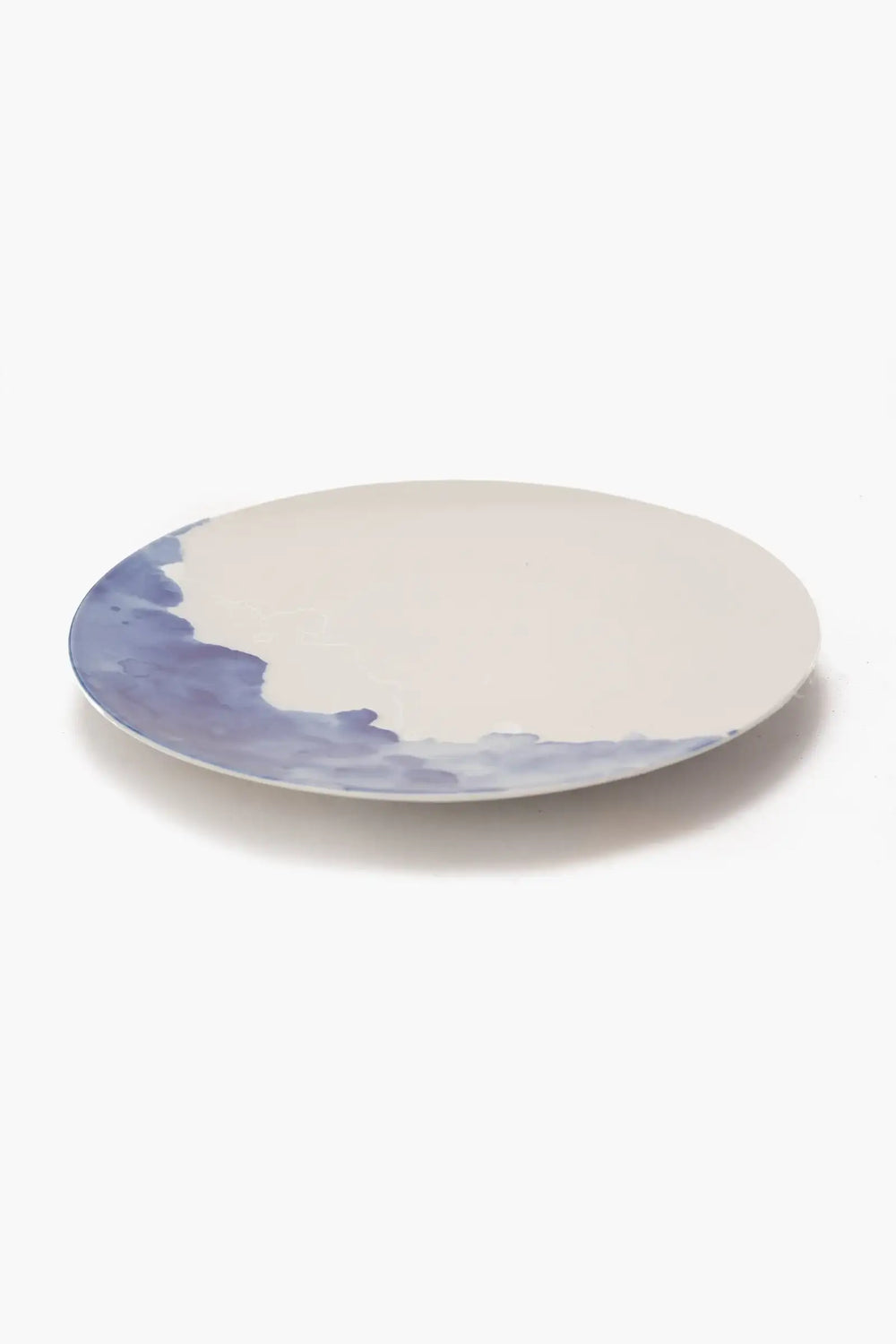Porcelain Blue Dinner Plate (27cm) - Carina Home