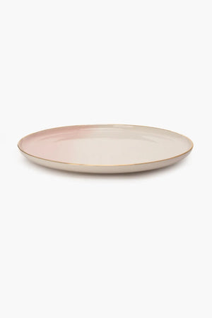 Porcelain Pink Dinner Plate (27cm) - Carina Home