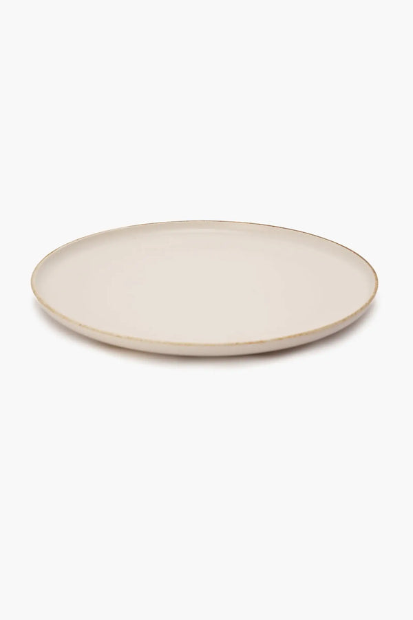 Porcelain Beige Dinner Plate (27cm) - Carina Home