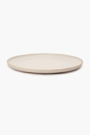 Porcelain Beige Dinner Plate (27cm) - Carina Home