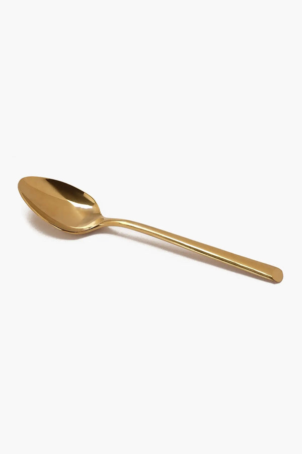 Golden Table Spoon Set (Pack of 6)