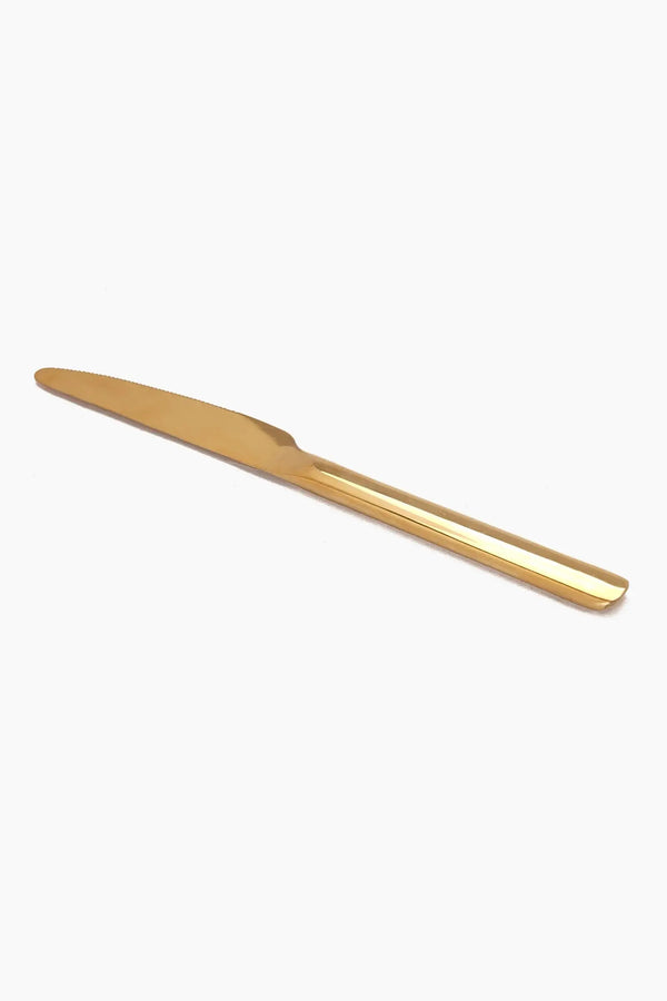 Knife Set - 6 Pcs - Gold - Carina Home