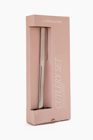 Silver Knife Set (Pack of 6) - Carina Home