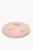 Pottery Flowery Coasters (Unit)