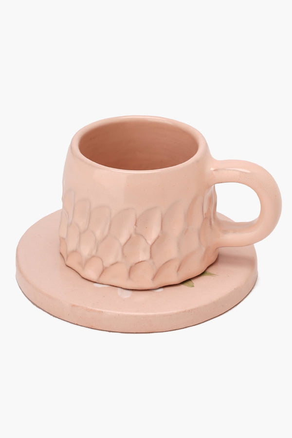 Pottery Flowery Coasters (Unit)