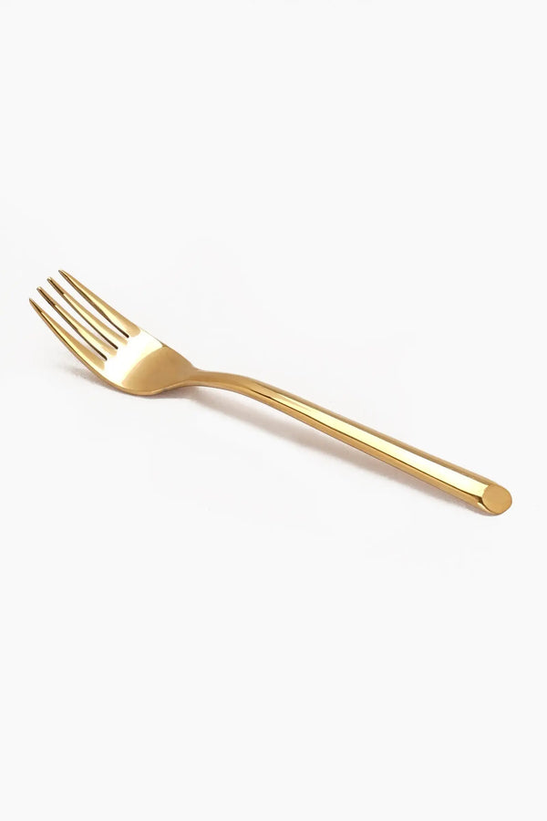 Gold Small Fork Set (Pack of 6) - Carina Home