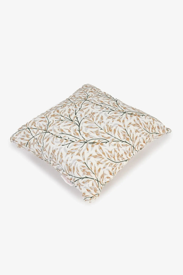 Beige Leafy Cushions - Carina Home