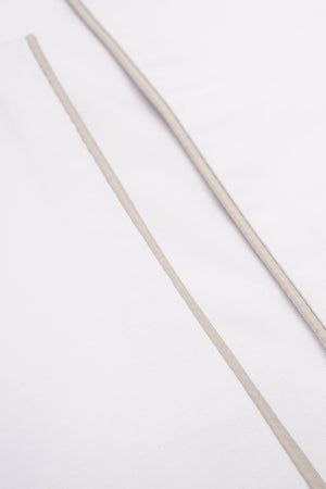 Percale Queen Duvet Cover with Border (TC300)