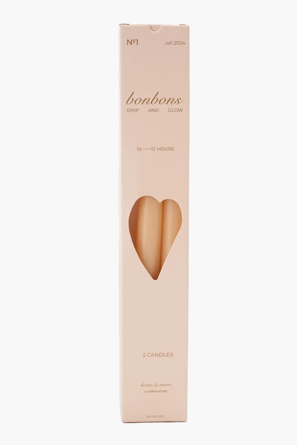 Colored Taper Candles (Set of 2) - Carina Home