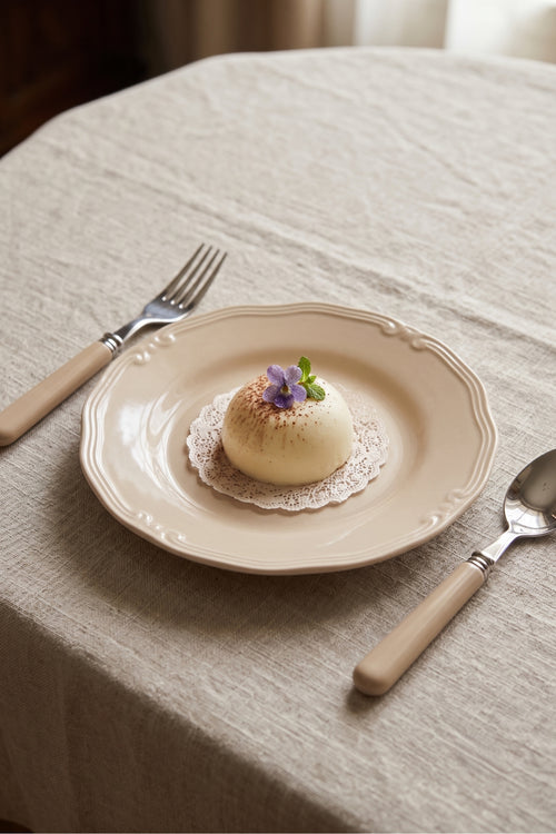 Melamine  Plate with Decorative Edge (21cm)