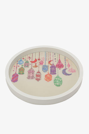 Ramadan-Themed Round Tray