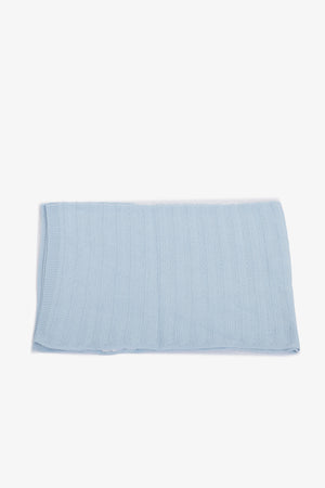 Waves Knit Baby Throw