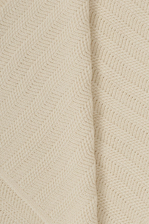 Waves Knit Baby Throw