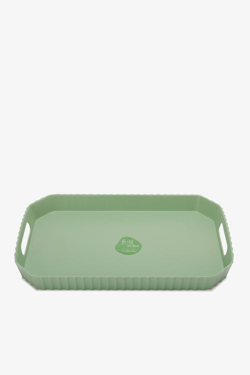Ribbed Rectangular Serving Tray