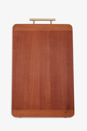 Gold Handle Serving Tray