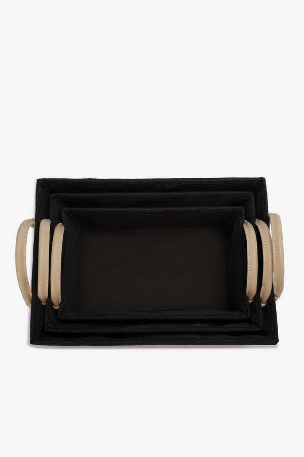 3-Piece Storage Basket Set