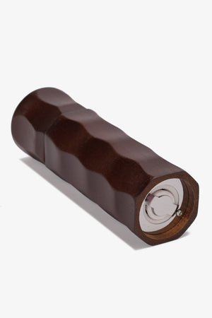 Sculpted Wooden Pepper Grinder