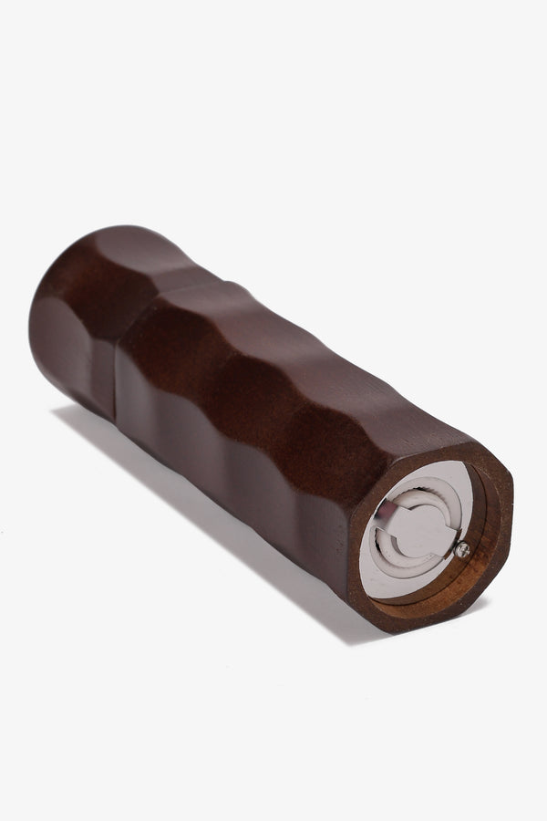 Sculpted Wooden Pepper Grinder
