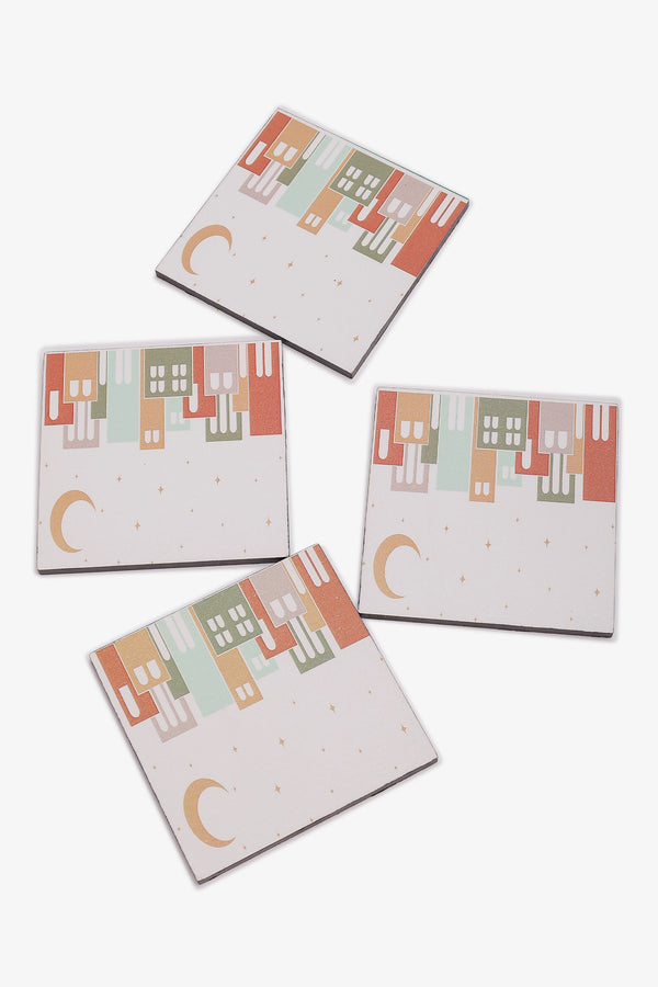 Ramadan Coaster Set (Pack of 4)