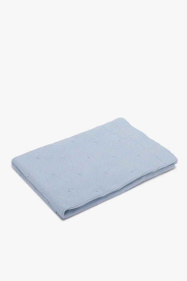 Bubbles Knit Baby Throw